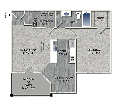 Floor plan Hayes