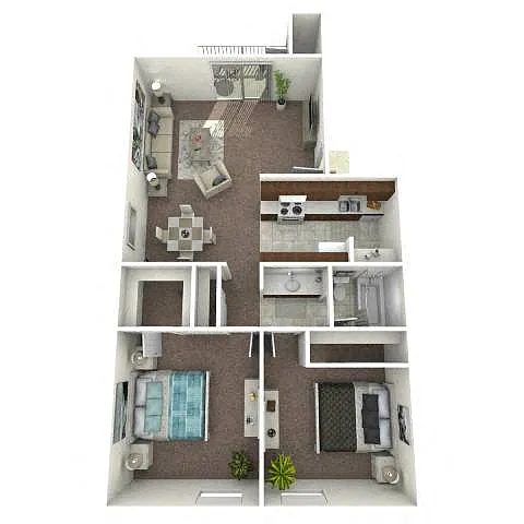 Floor plan Serenity