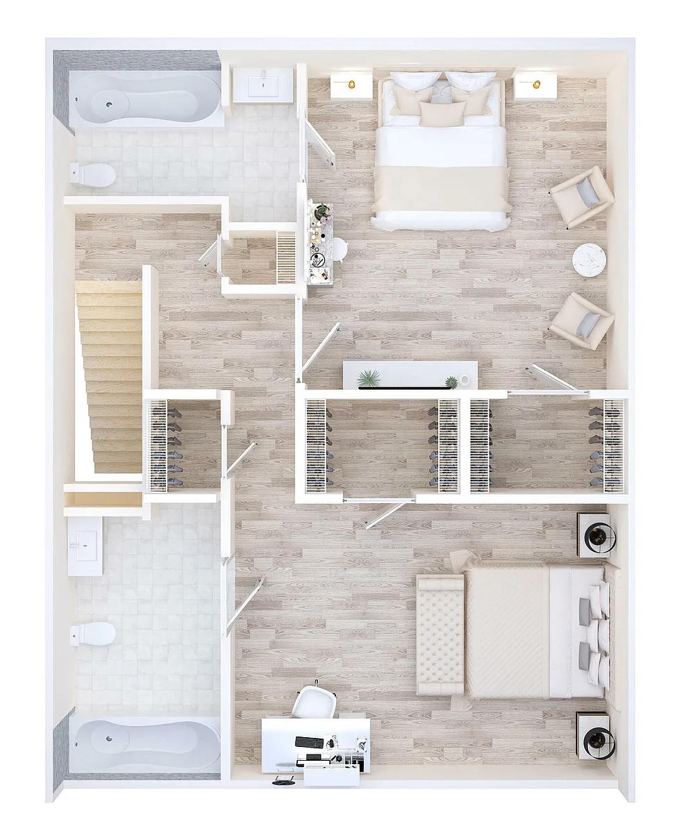 Floor plan 2X2.5-TA