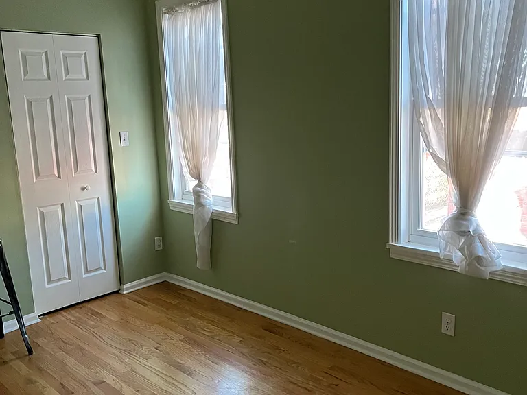 Front bedroom with closet