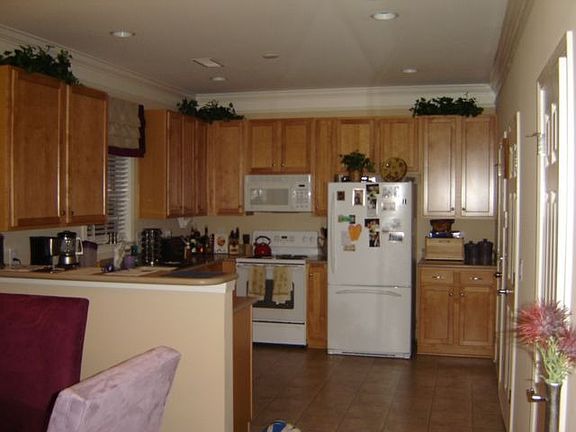 kitchen with all new whirlpool appliances