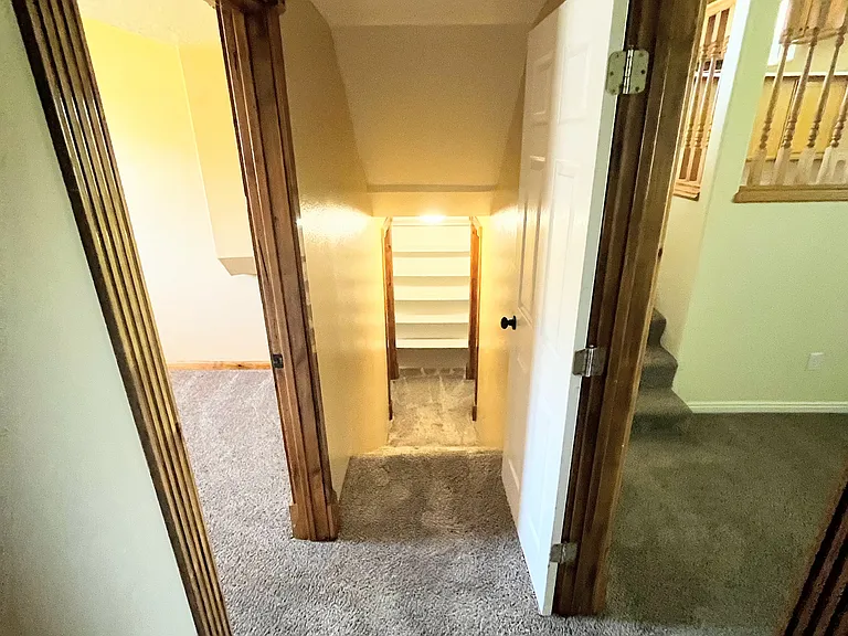 Hallway leading to level #4