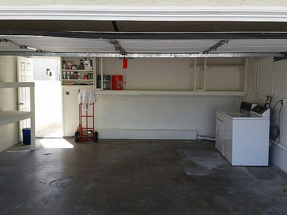 2 Car garage with washer and dryer