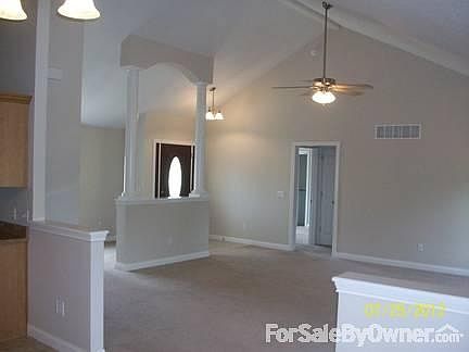 Great room view from kitchen area