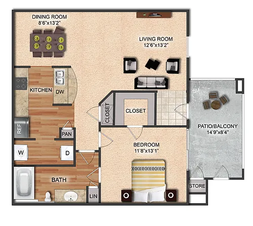 Floor plan A2