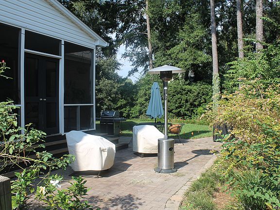 Patio and screened porch