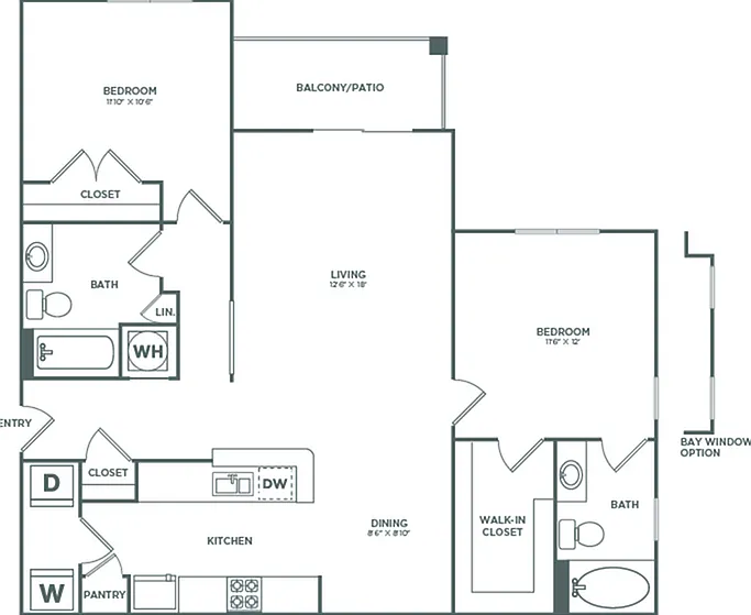 Legacy | 1075 SF Legacy | 1075 SF