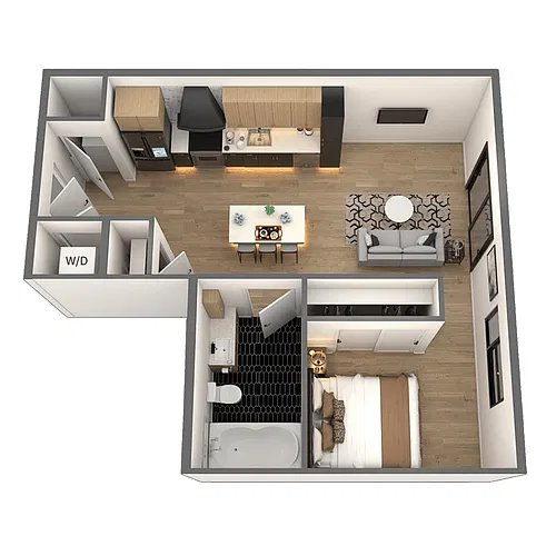Floor plan Strawberry Fields (S2)