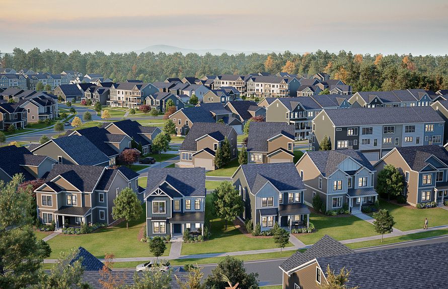 Cattail Run Village Single Family Homes by Pulte Homes in Leesburg VA