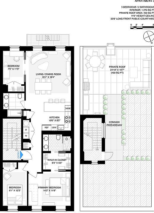 2nd image of 76 1st Pl APT 3