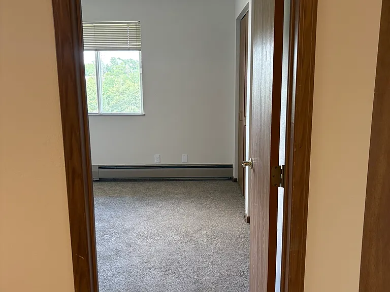 walking into the bedroom
