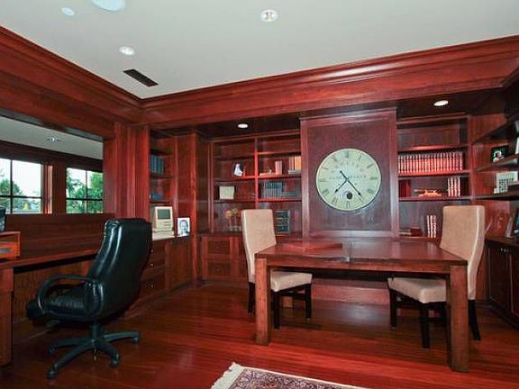 Library w built-in Desk