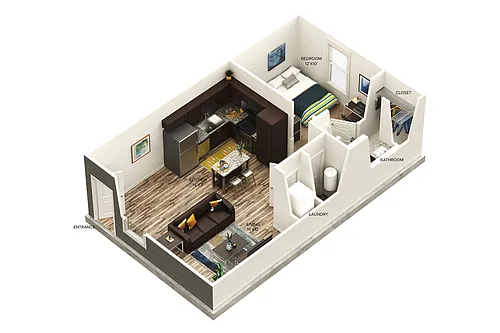 Floor plan TH1