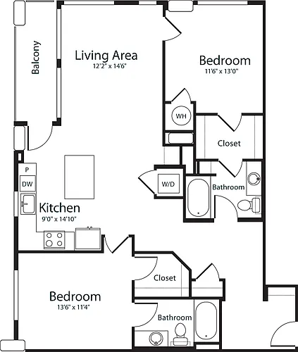 Floor plan B3