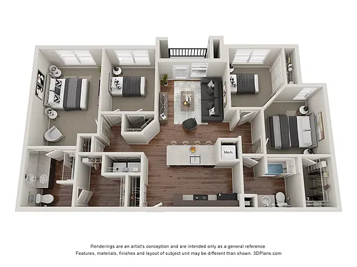Floor plan D3