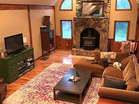 Large open living room