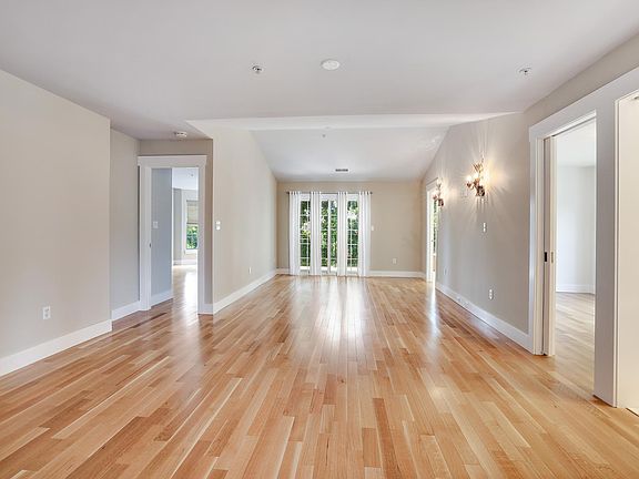 Large, open concept, engineered hardwood floors