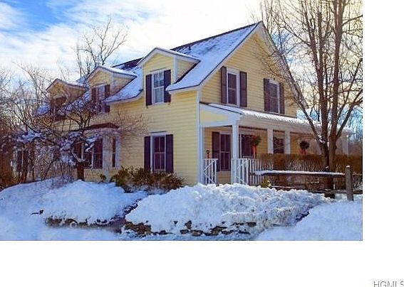 The east side of the home showcases the kitchen addition that was added on during the renovation in 