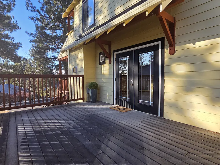 Patio deck (prior to repaint)