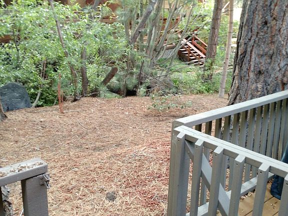 Mere steps from your deck to the creek means peaceful and calm living!