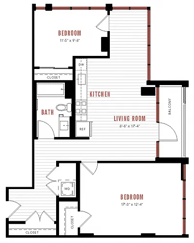 Floor plan B4