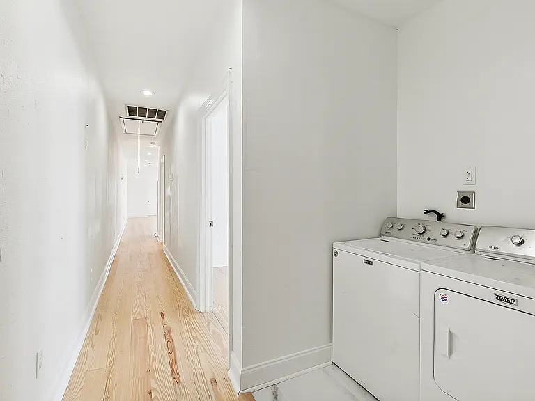 Laundry and Hallway