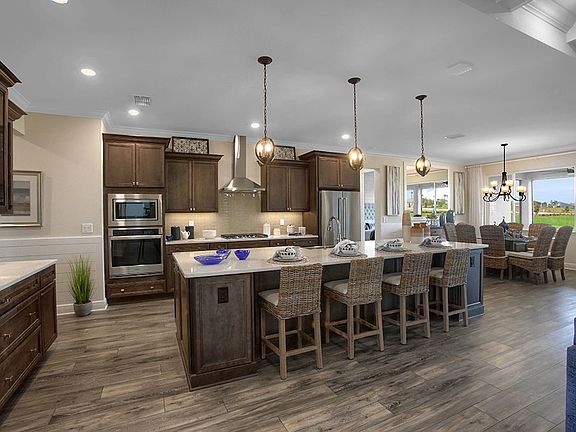 Kitchen Aberdeen Floor Plan On Top of the World Communities Longleaf Ridge Neighborhood