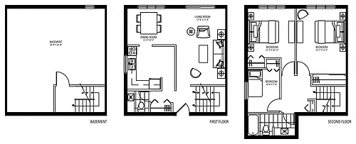 Floor plan The Palm - Townhome