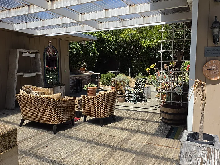 Outside Patio Area