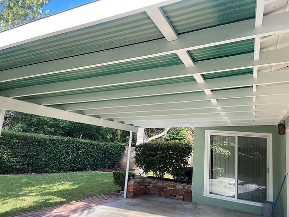 1 of 2 outdoor patio spaces