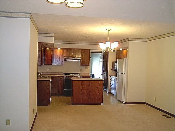 View of open dining area.