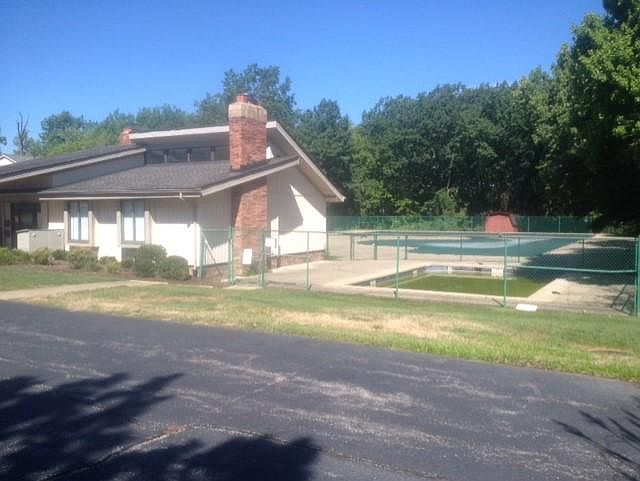 recreation center with swimming pool.