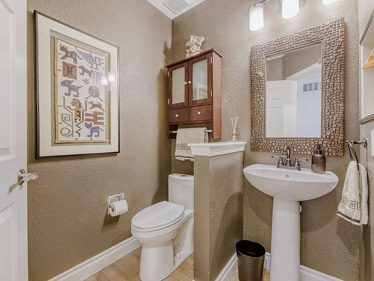 1st floor powder room