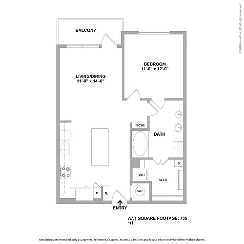Floor plan A7