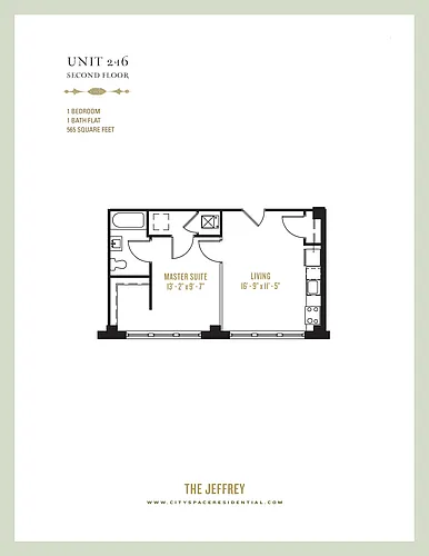 Floor plan Gailon Flat