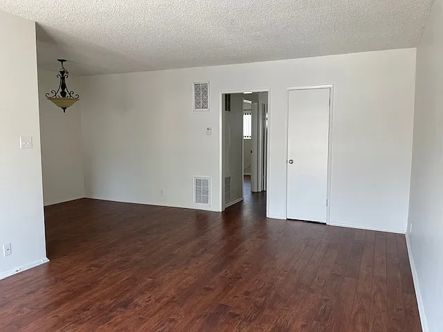living room into dining room - 638 E Angeleno Ave #C