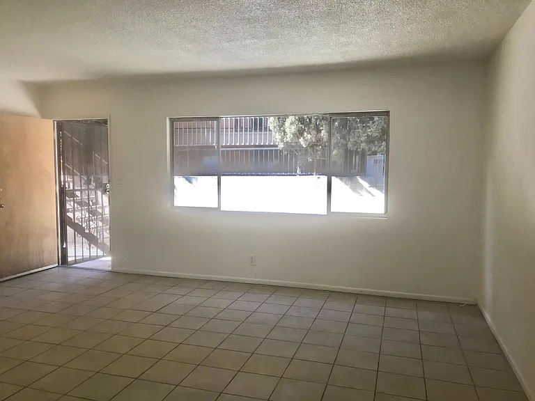 From Dinning area look through Living-room front door