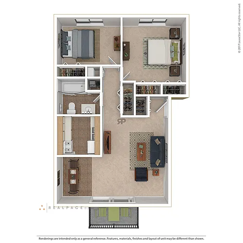 Floor plan Thompson