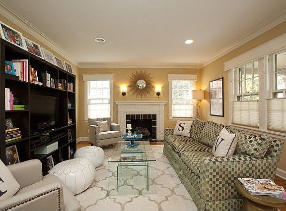 Formal dining offers wood floors