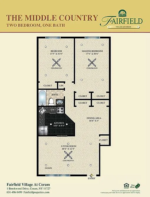 Floor plan The Middle Country