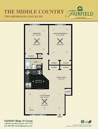 Floor plan The Middle Country