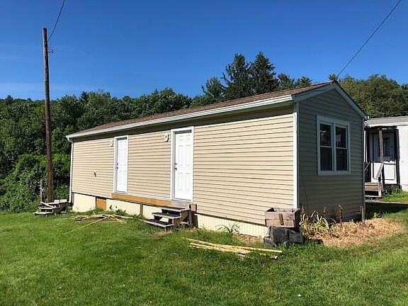 Brand new porch being built on the front of the home