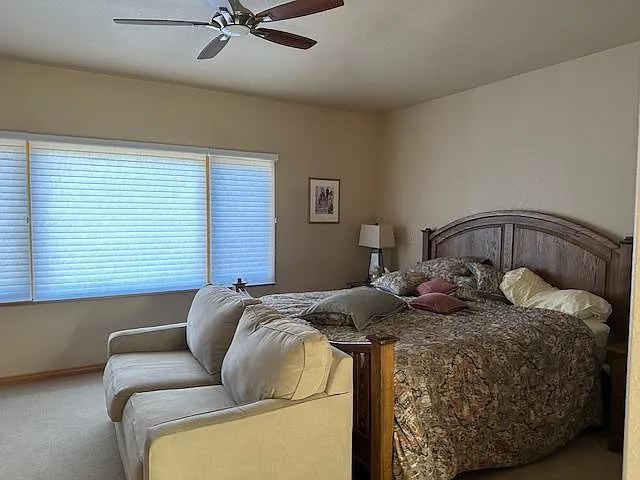 Primary main floor suite.