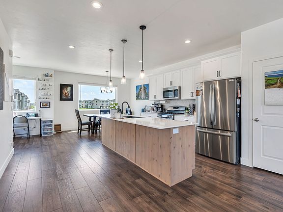 Modern kitchen with upgrades