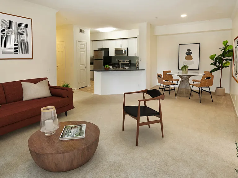 Open Concept Living Area