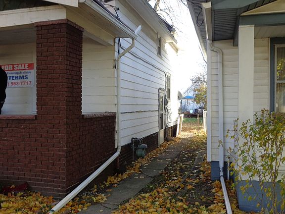 Side of house