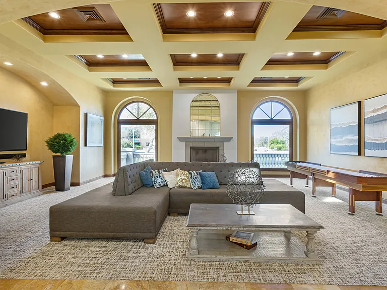 Relax in Trevi's clubhouse with a movie or a game with friends.
