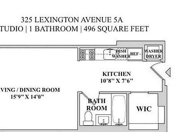 2nd image of 325 Lexington Ave APT 5A