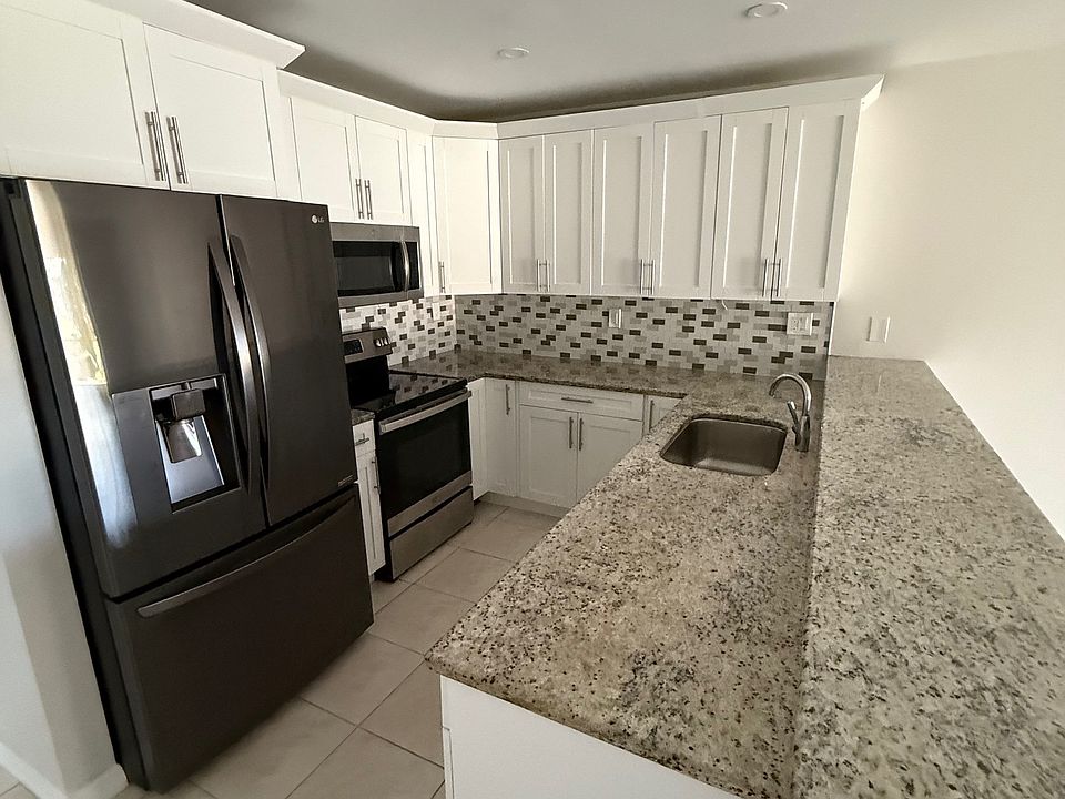 Kitchen with granite
