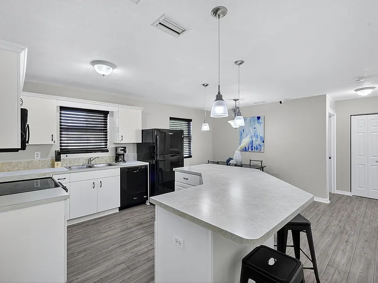 Shared Kitchen & Dining Area ready for members to enjoy a home-cooked meal